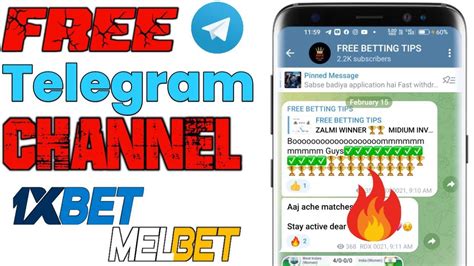 best betting channels on telegram